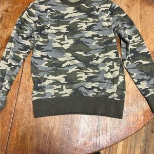 Men's Camouflage Crewneck Sweater